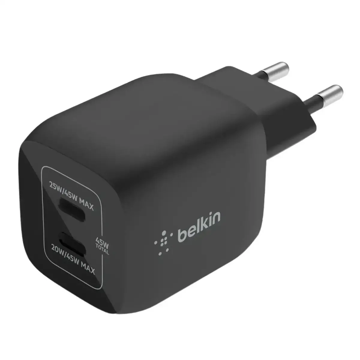 Belkin - Boostcharge Pro Dual Usb-C Gan Wall Charger - Podwójna Ładowarka Sieciowa 45W 2