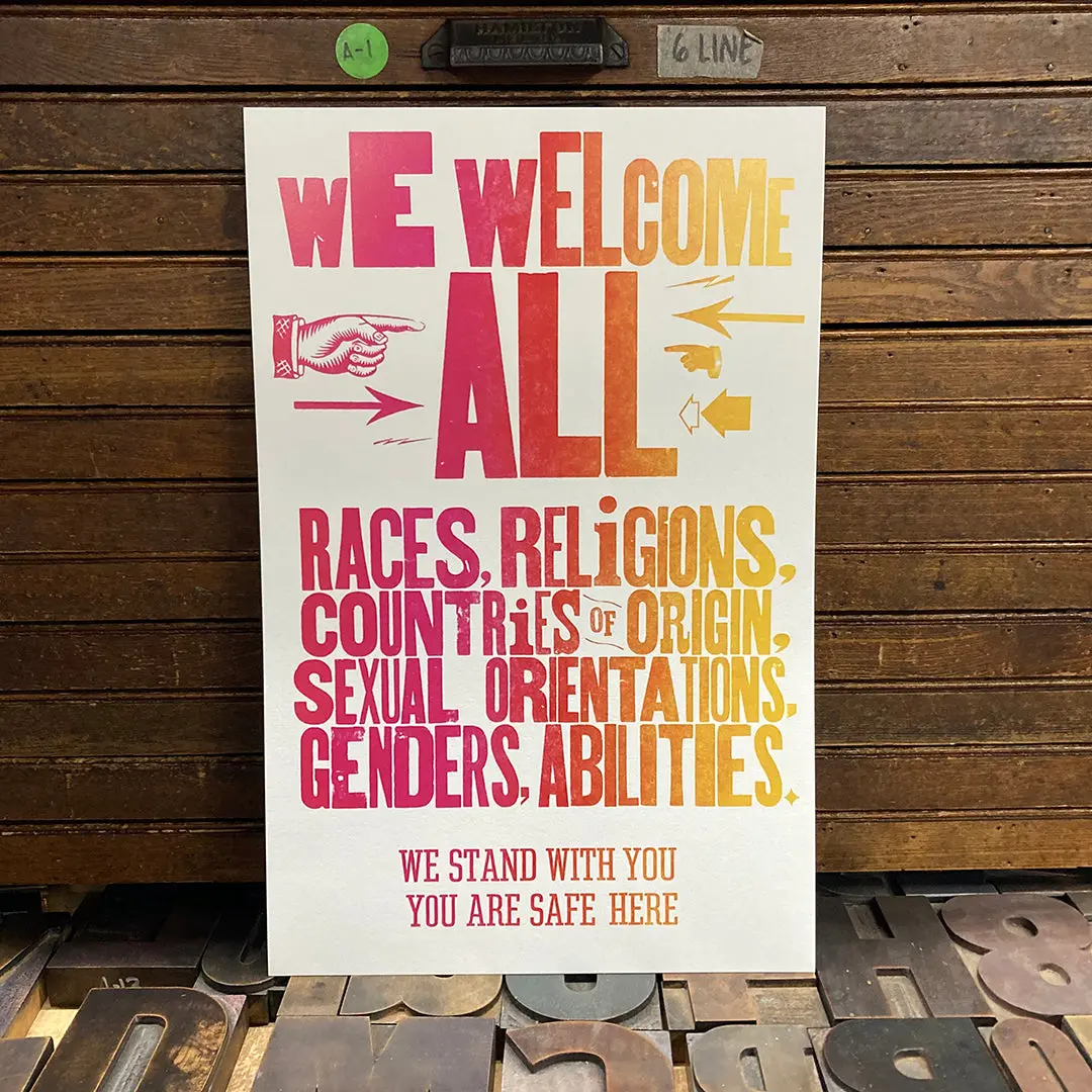 We Welcome All Poster 1
