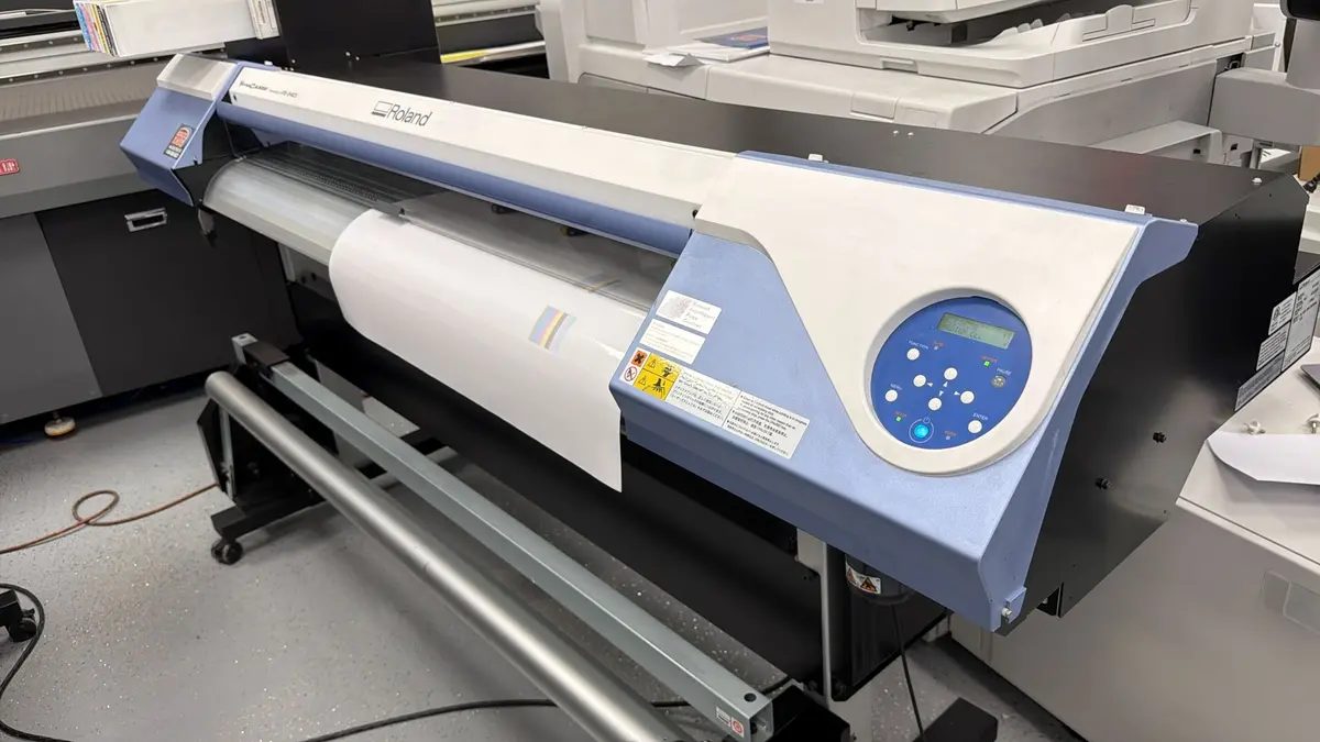 Pre-Owned Roland Versacamm Vs-540I 54 Inch Print & Cut Machine 1