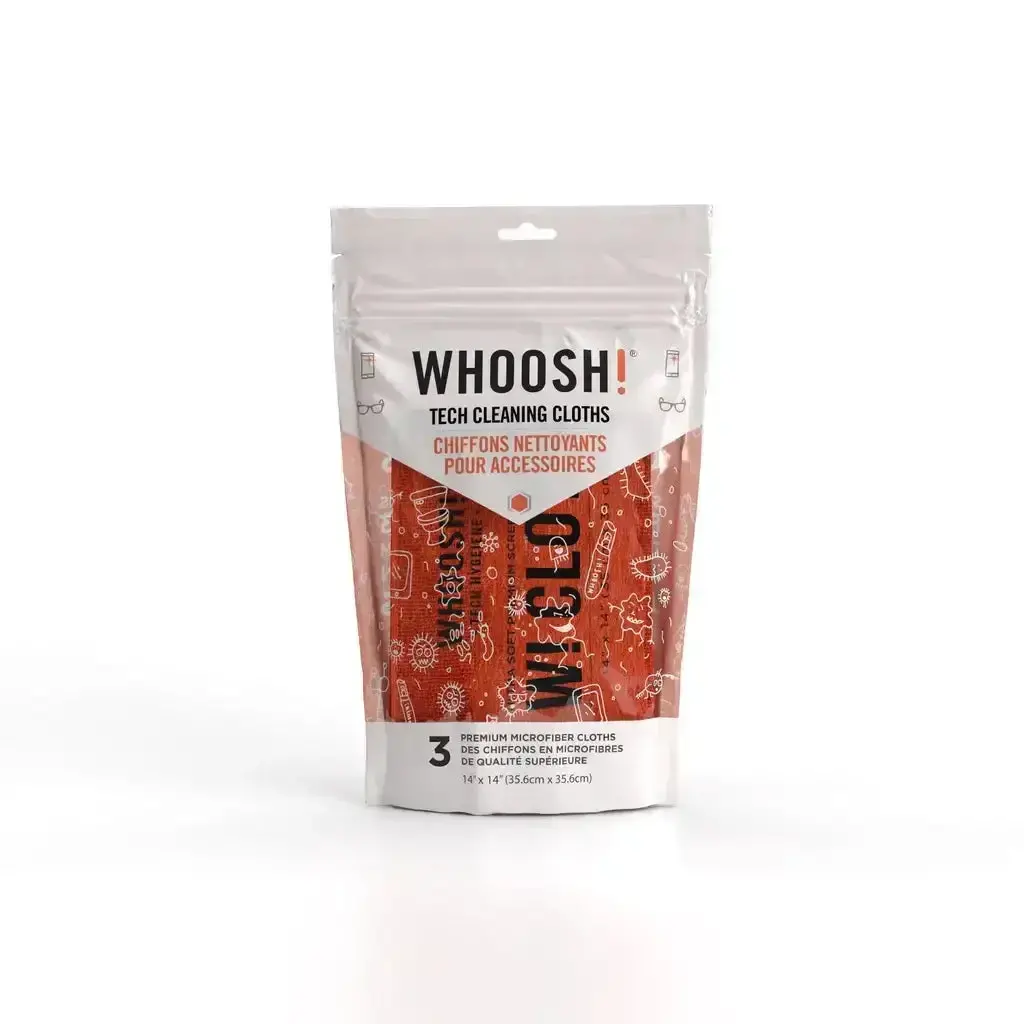 Whoosh! 3Xl Tech Cleaning Cloths - Antybakteryjna Ściereczka Z Mikrofibry 3Szt. 1