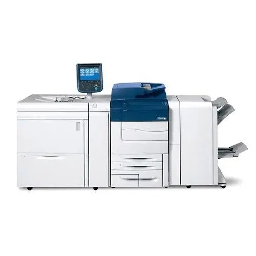 $199/Month Xerox Versant 80 Press 350Gsm 80 Ppm Color Production Printer Copier, Fiery, Lct, Booklet Maker Finisher. 1