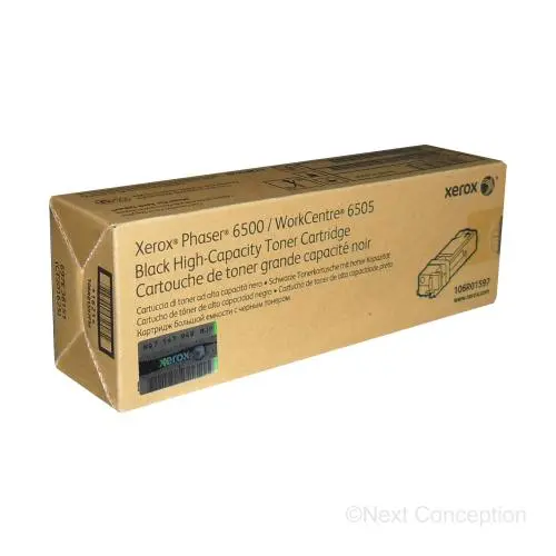 106R01597 Phaser 6500/Workcentre 6505, High Cap. Black Toner 1