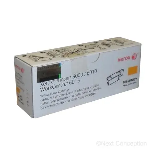 106R01629 Yellow St.Cap. Toner Cartridge, Phaser 6000/6010 / 1