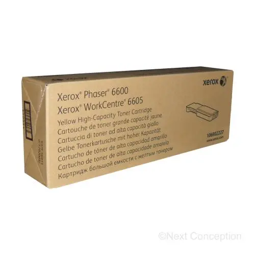 106R02227 Phaser 6600/Workcentre 6605 Yellow High Capacity 1