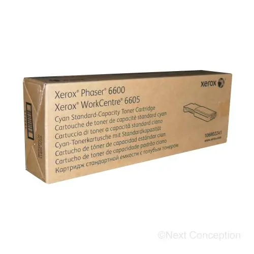 106R02241 Phaser 6600/Workcentre 6605 Cyan Std Capacity Tone 1
