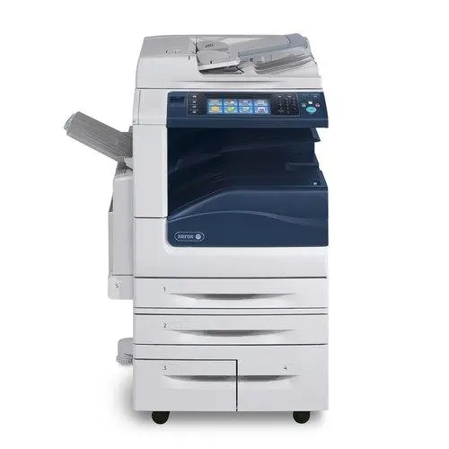 Xerox Workcentre 7855 Color Laser Multifunctional Printer Copier, Scanner With 4 Paper Cassettes (2 Large Capacity), Lcd, 11X17 1