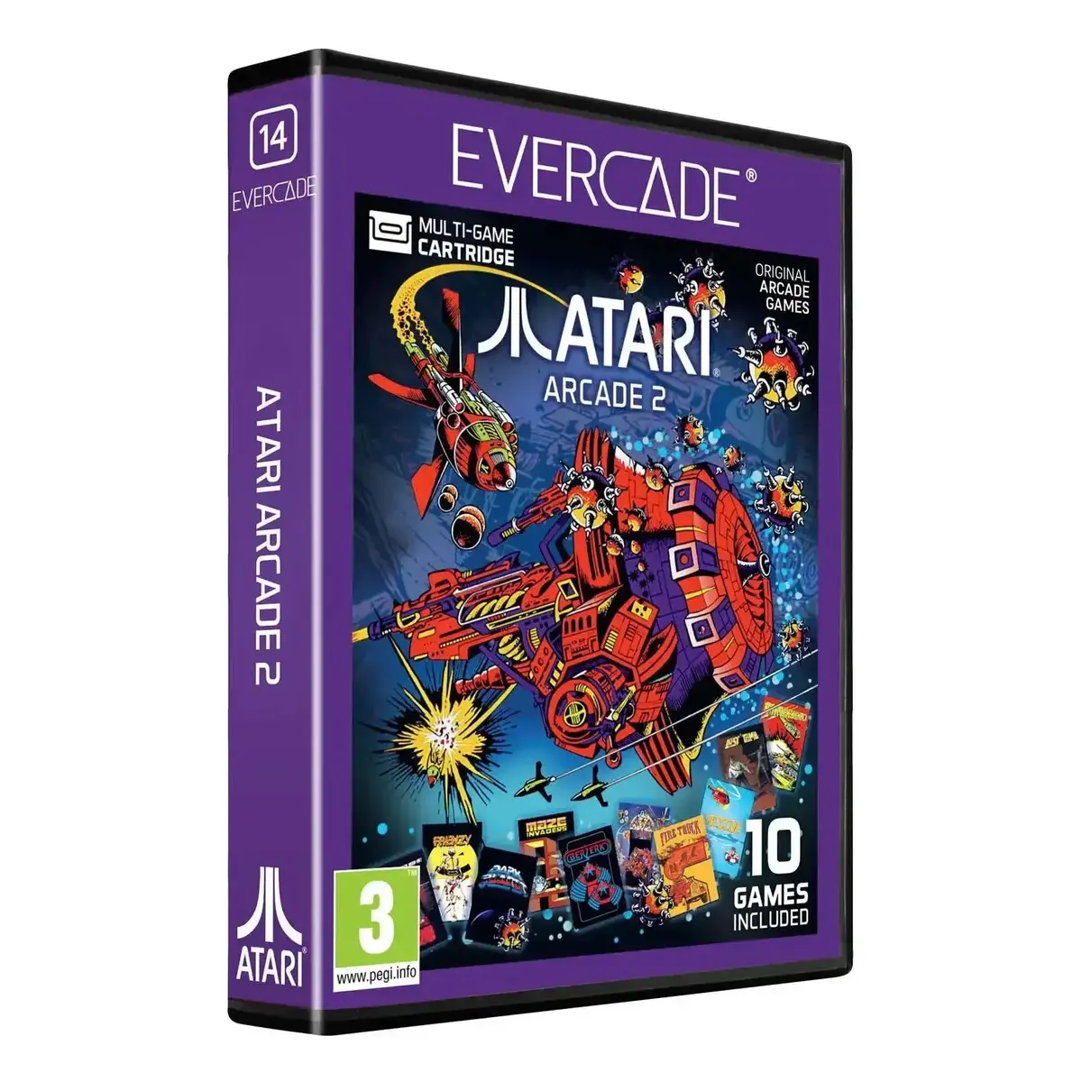 Evercade - Atari Arcade 2 - Zestaw Gier Retro 1