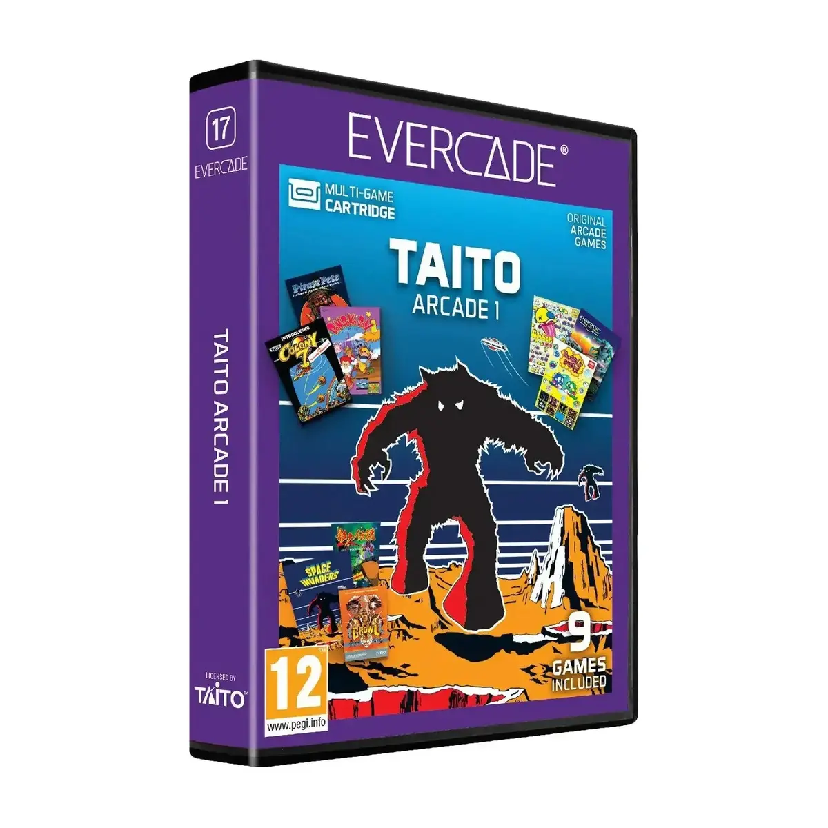 Evercade - Taito Arcade 1 - Zestaw Gier Retro 1