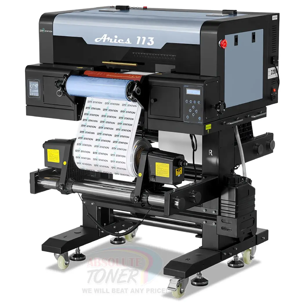 Aries 113 A3 Uv Dtf Printer 110V- Automatic Lamination, Peel And Stick - Powerful Business Level Uv Printer 1