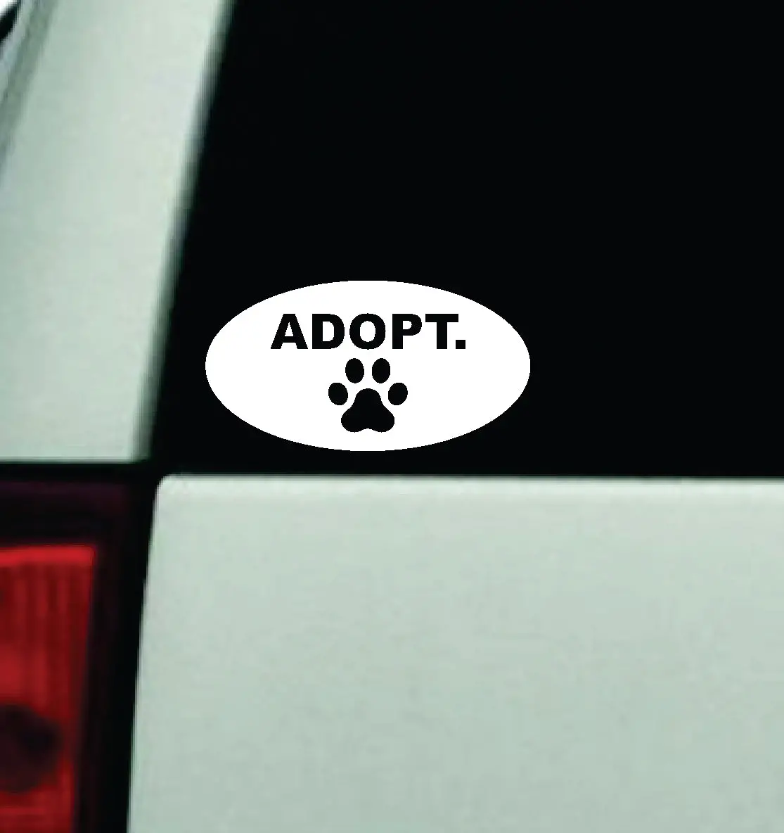 Adopt Car Decal Truck Window Windshield Mirror Jdm Bumper Sticker Vinyl Quote Girls Trendy Men Animals Dog Cat 1