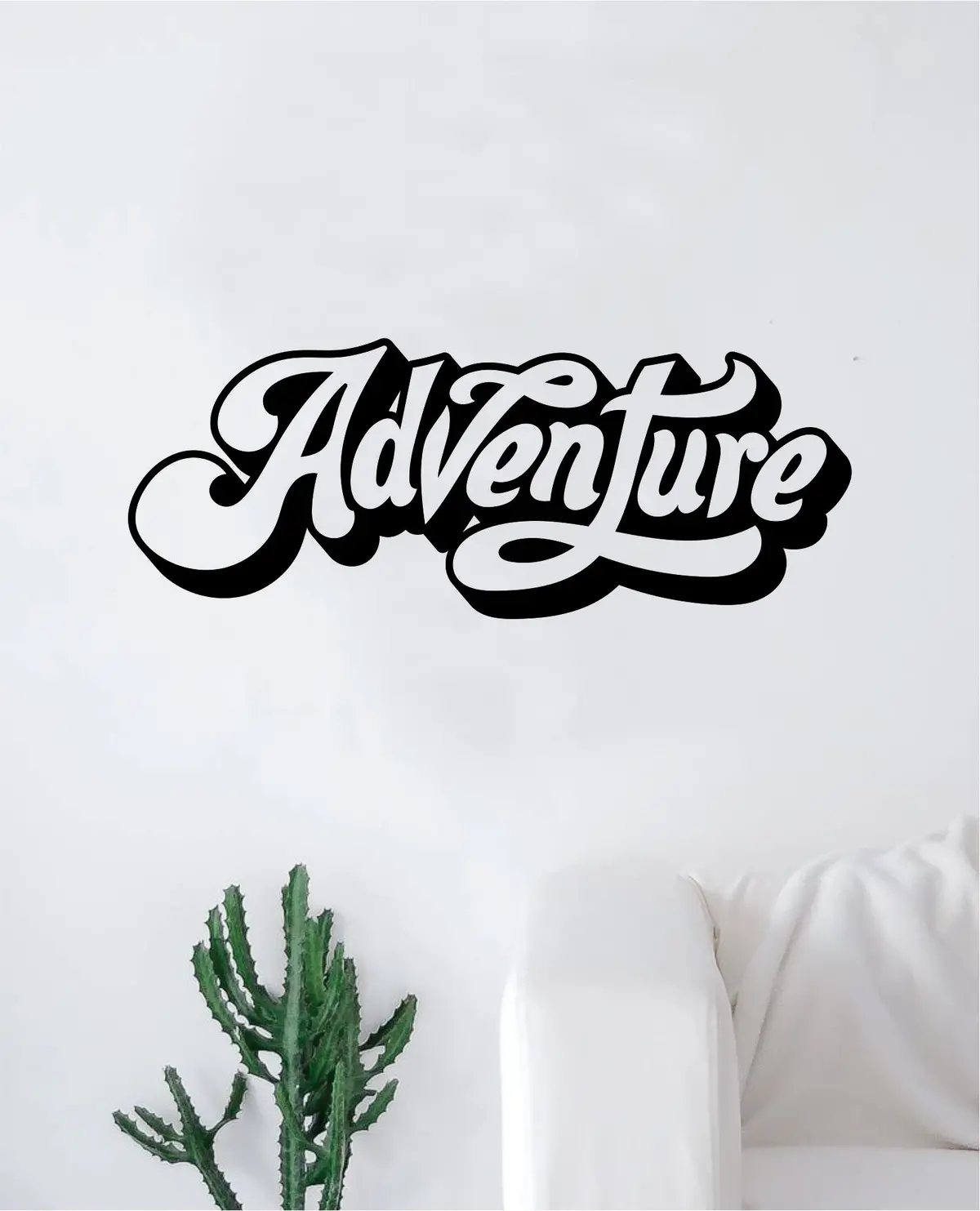 Adventure Quote Wall Decal Sticker Home Decor Vinyl Art Bedroom Teen Inspirational Kids Travel 1