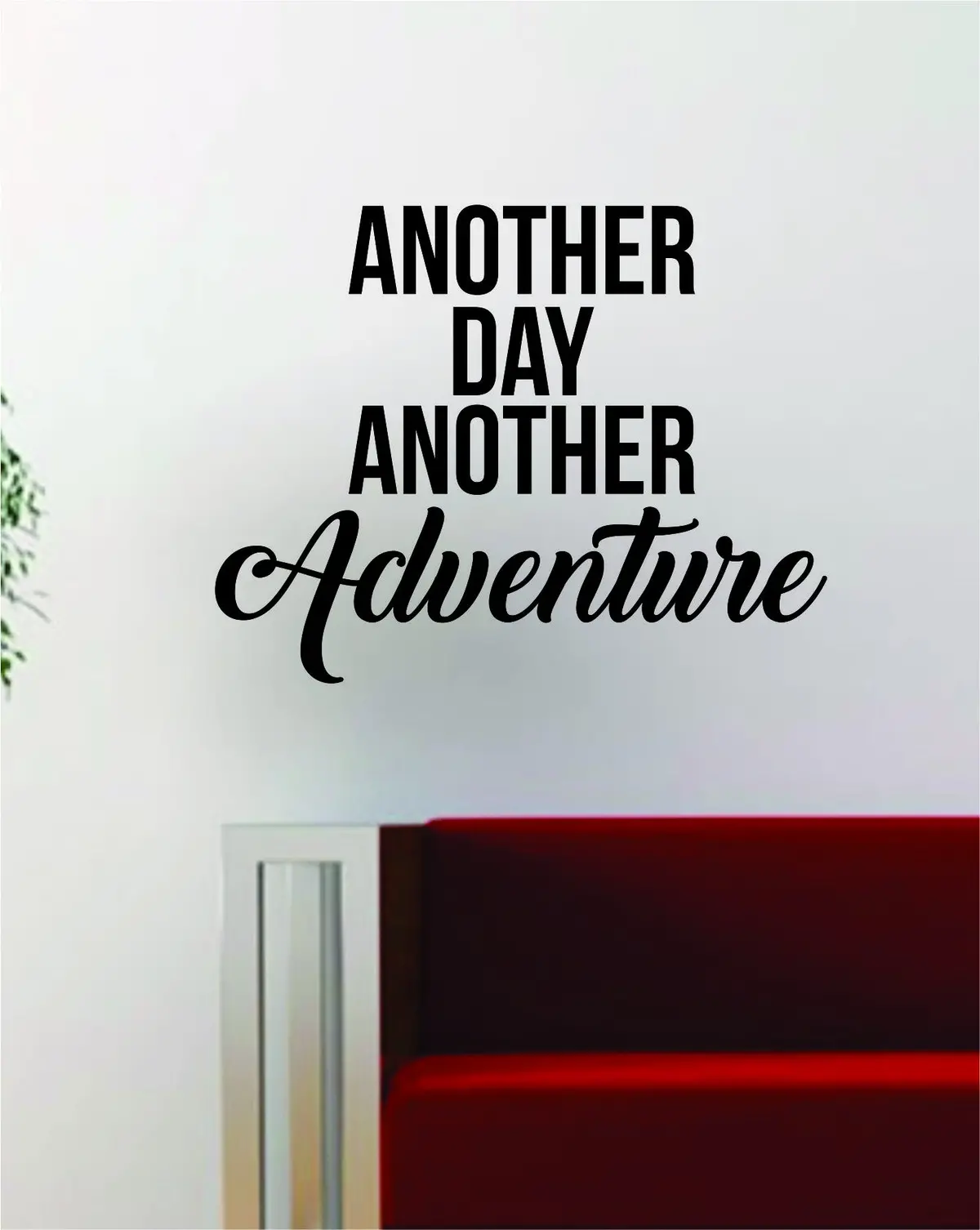 Another Day Another Adventure Quote Decal Sticker Wall Vinyl Art Decor Home Wanderlust Travel 1