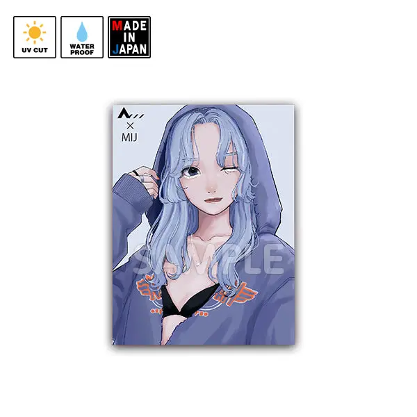 Aoiame002　ステッカー　あおいあめ　Aoiame 1