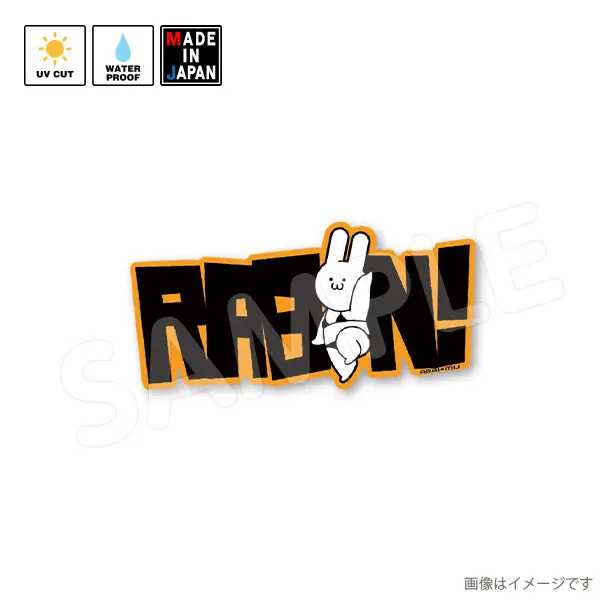Arai040　ステッカー　Arai　ラビン 1