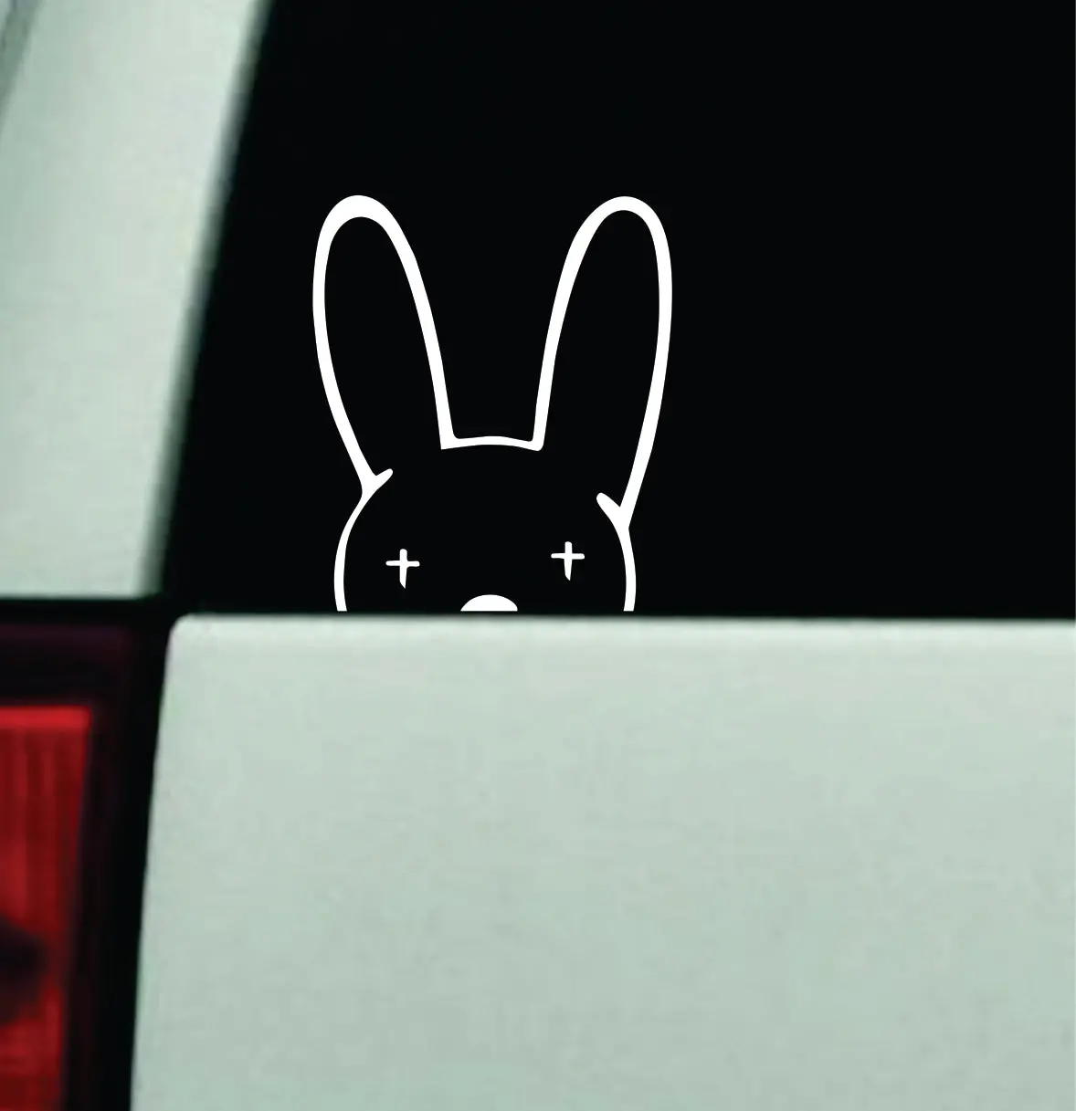 Bad Bunny Logo Peeker Wall Decal Car Truck Window Windshield Jdm Sticker Vinyl Mirror Quote Music Lyrics Boy Girls Teen Spanish Latina Reggaeton Rap Yhlqmdlg Un Verano Sin Ti 1