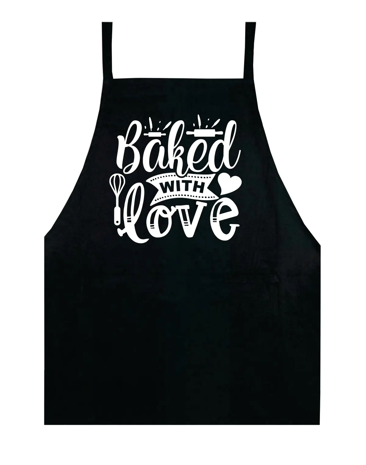 Baked With Love Kitchen Apron Bbq Barbeque Cook Grill Chef Bake Food Funny Gift Men Girls Mom Dad Gift 1