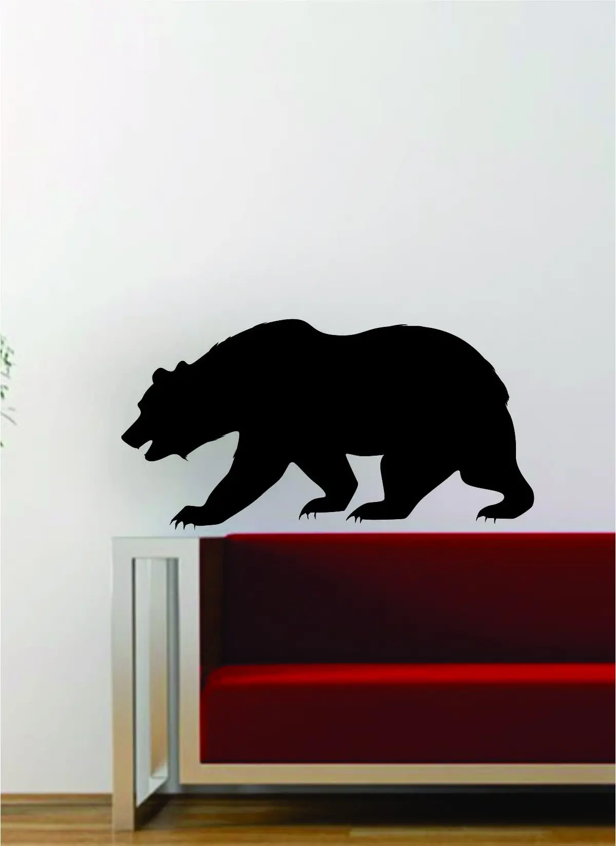 Bear Silhouette Decal Wall Vinyl Art Decor Room Animal Beautiful 1