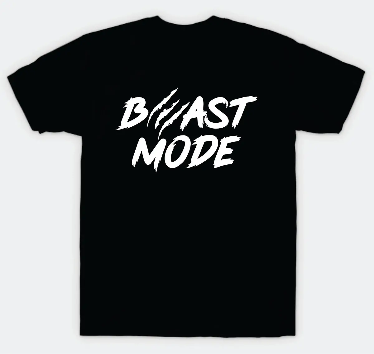 Beast Mode T-Shirt Tee Shirt Vinyl Heat Press Custom Inspirational Quote Girls Motivational Sports Gym Fitness Lift 1