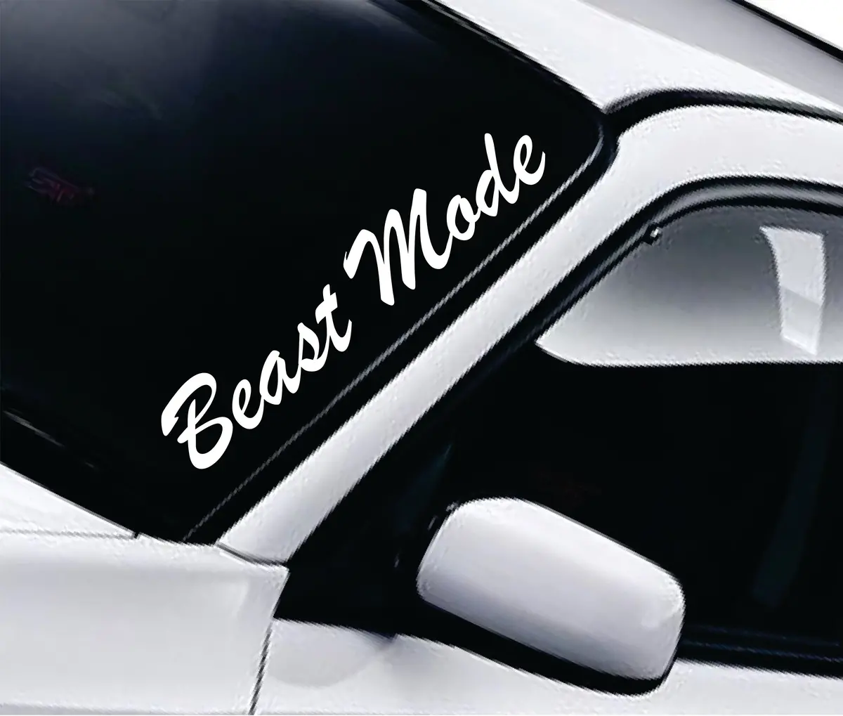 Beast Mode Wall Decal Car Truck Window Windshield Jdm Sticker Vinyl Lettering Quote Drift Boy Girl Funny Sadboyz Racing Men Broken Heart Club 1