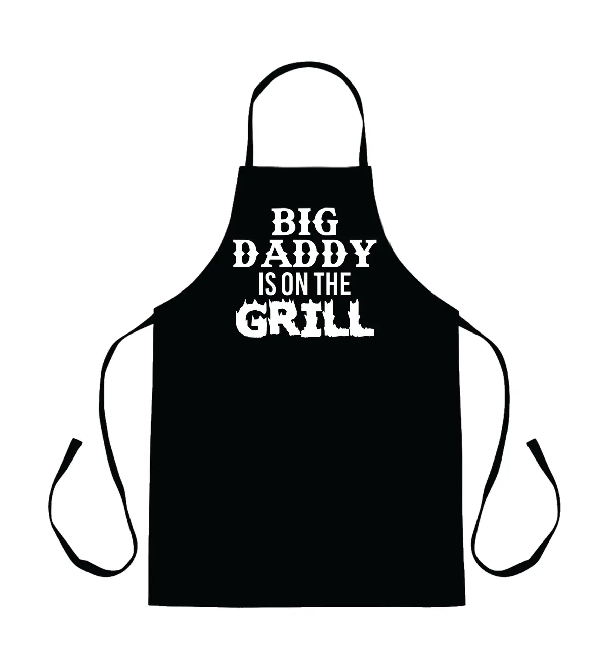 Big Daddy Is On The Grill Apron Kitchen Bbq Barbeque Cook Grill Chef Bake Food Funny Gift Men Girls Mom Dad 1