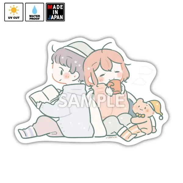 Bigitk004 ビッグステッカー いつきゆう くまちゃん 1