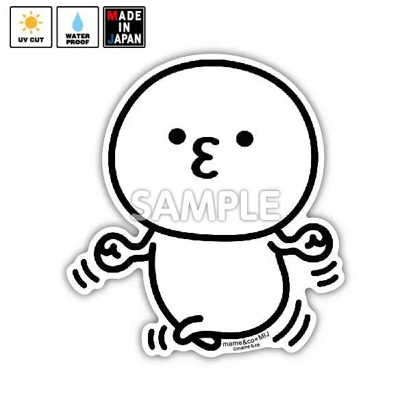Bigmame003　ビッグステッカー　 うるせぇトリ　Mame&Co 1