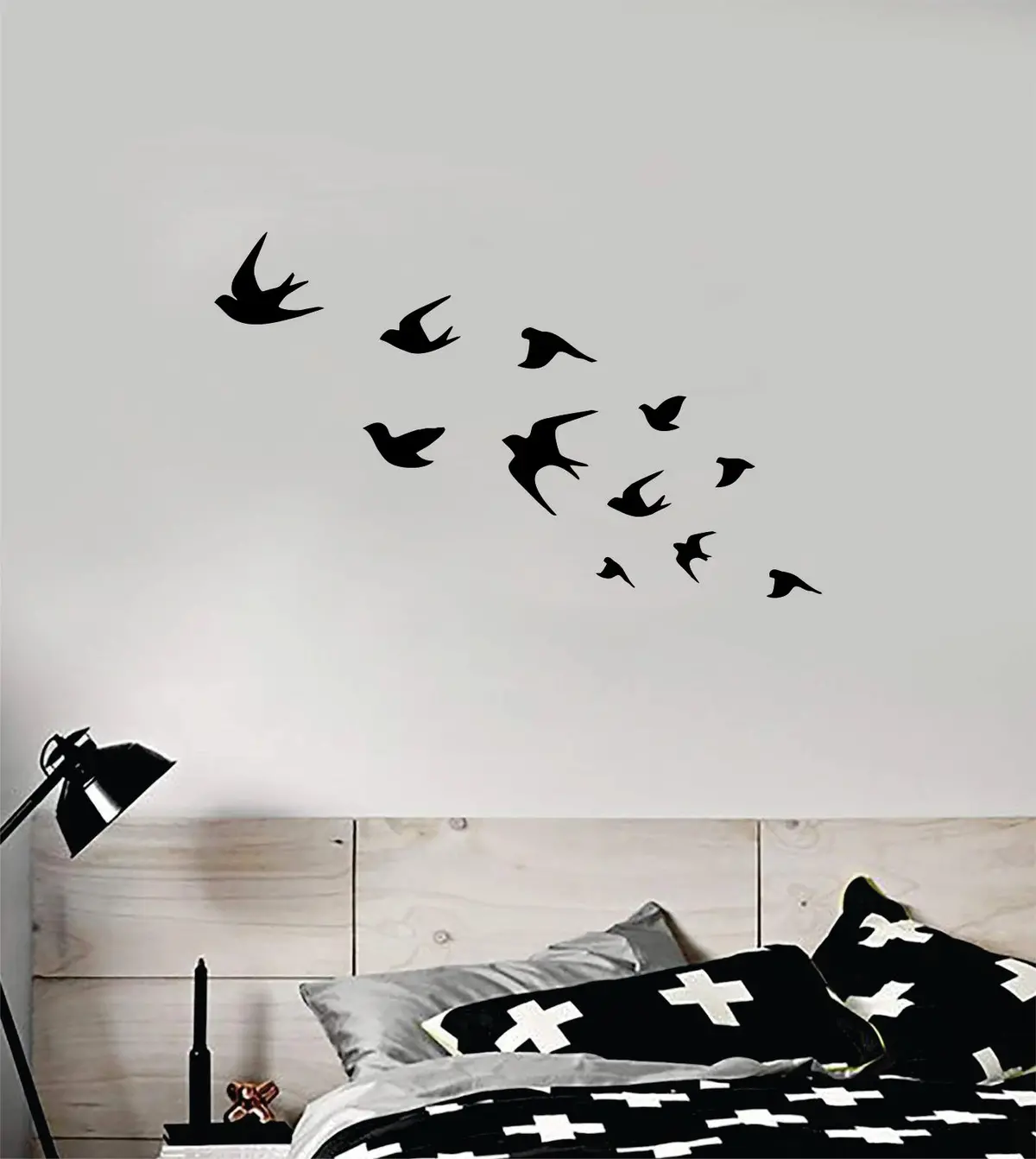 Birds Flying Wall Decal Sticker Room Art Vinyl Beautiful Animal Nature Cute Baby Nursery Teen Kids School 1