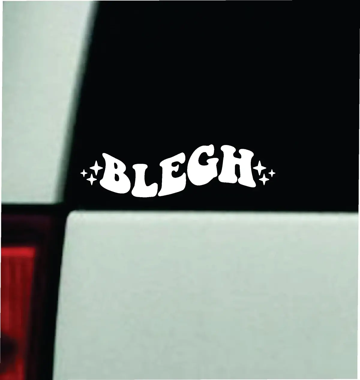 Blegh V3 Car Decal Truck Window Windshield Mirror Rearview Jdm Bumper Sticker Vinyl Quote Girls Funny Girls Men Music Emo Goth Screamo Hardcore Metal Rock Bands Lyrics 1