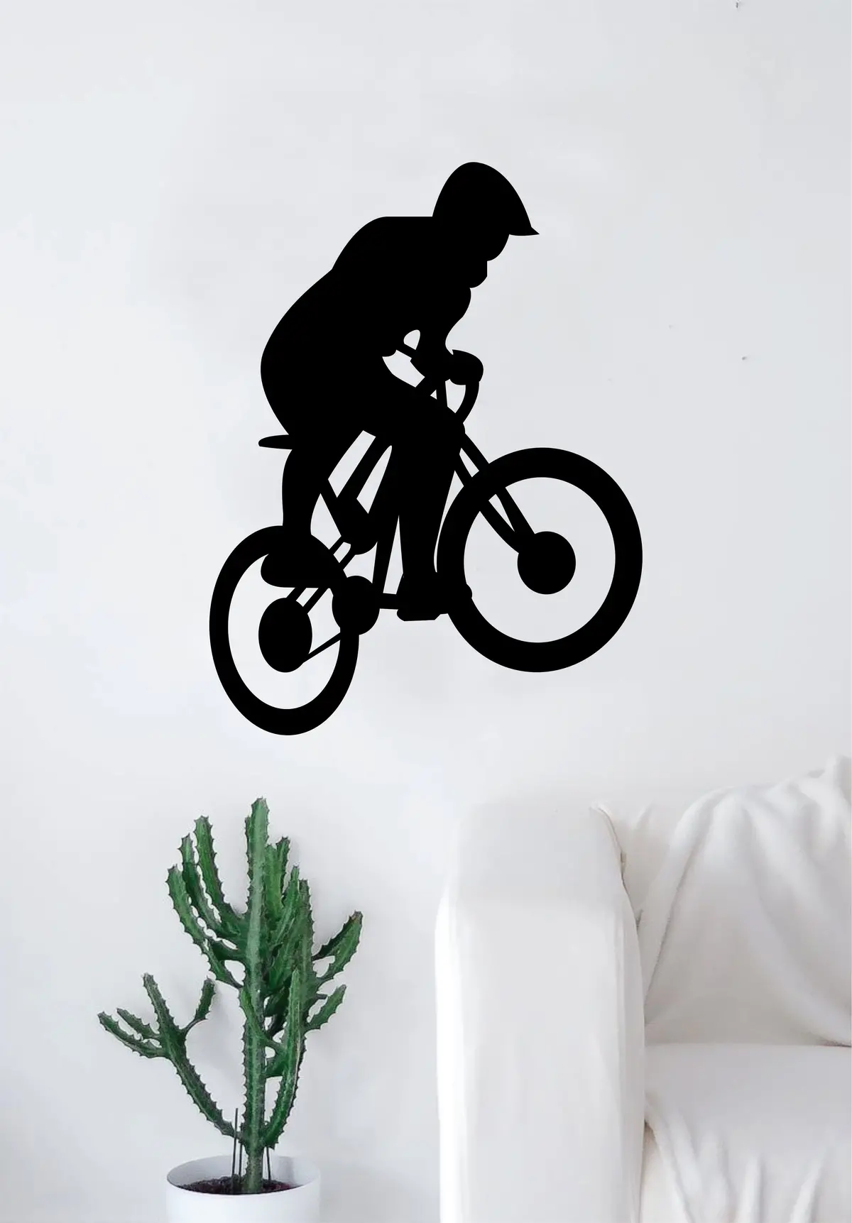Bmx Biker V9 Wall Decal Home Room Bedroom Decor Vinyl Art Sticker Sports Teen Kids Bike Bicycle Boy Girl 1