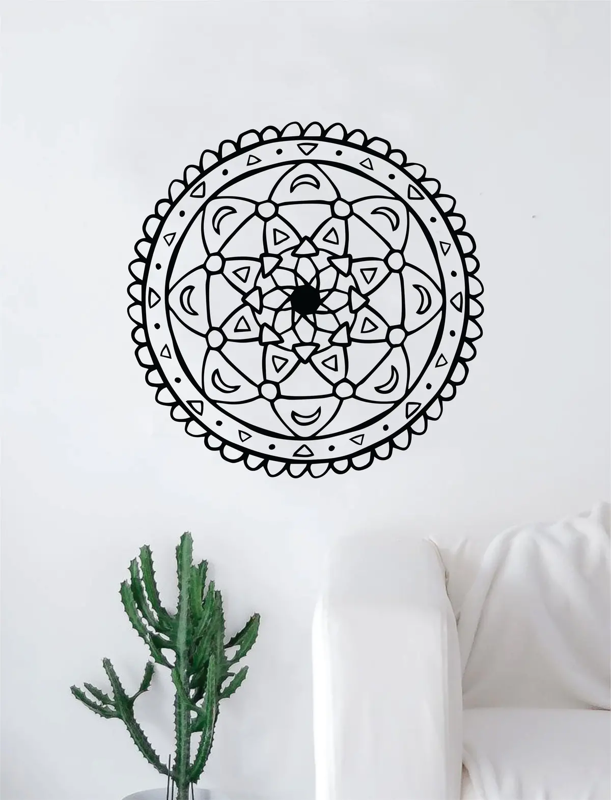 Boho Design V2 Decal Sticker Wall Vinyl Art Home Decor Teen Beautiful Yoga Namaste Mandala 1