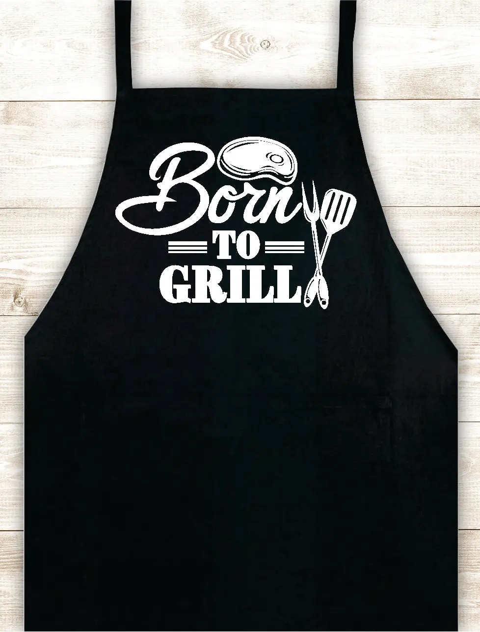 Born To Grill Apron Heat Press Vinyl Bbq Barbeque Cook Grill Chef Bake Food Kitchen Funny Gift Men Women Dad Mom Family Cookout 1