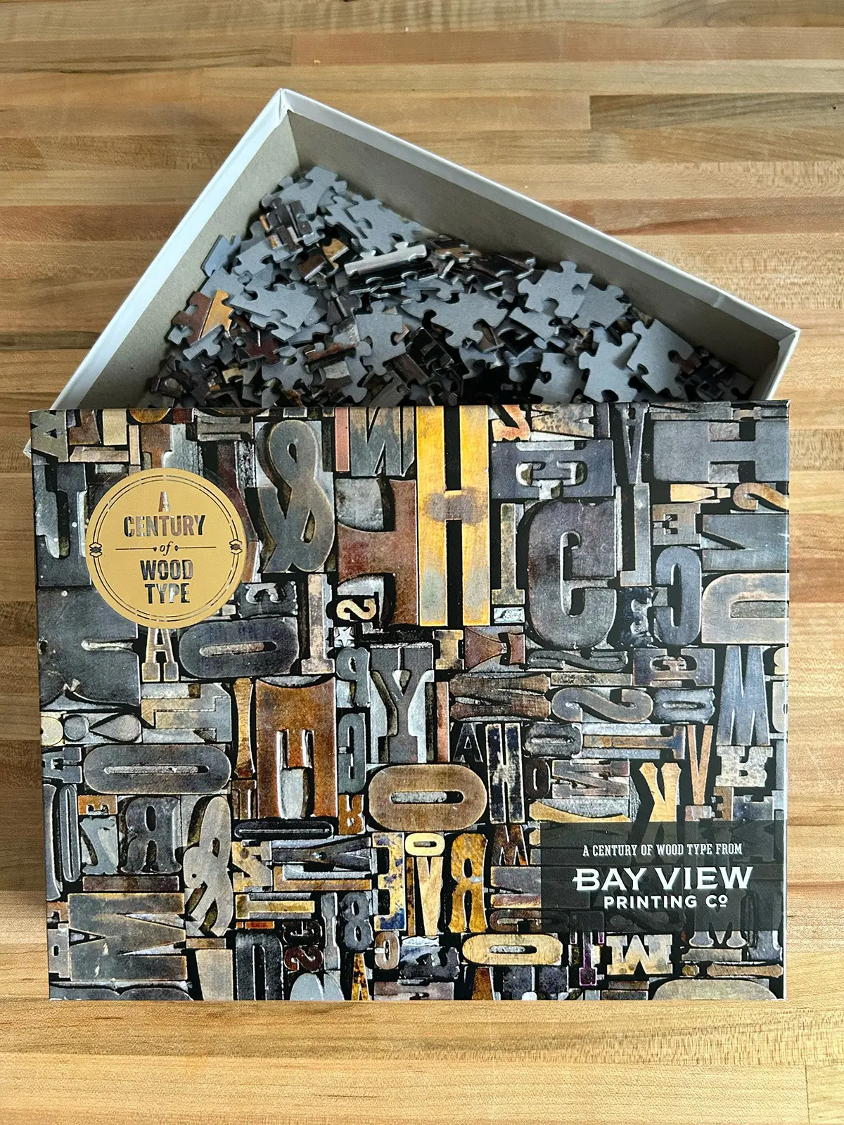 Puzzle! A Century Of Wood Type 1