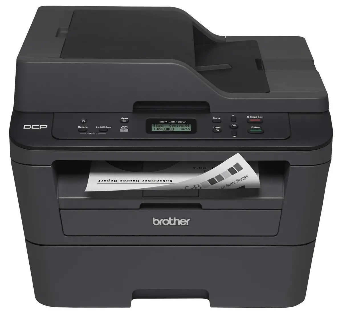 Brother Dcp-L2540dw Monochrome Laser Mfc Printer - Refurbished 1