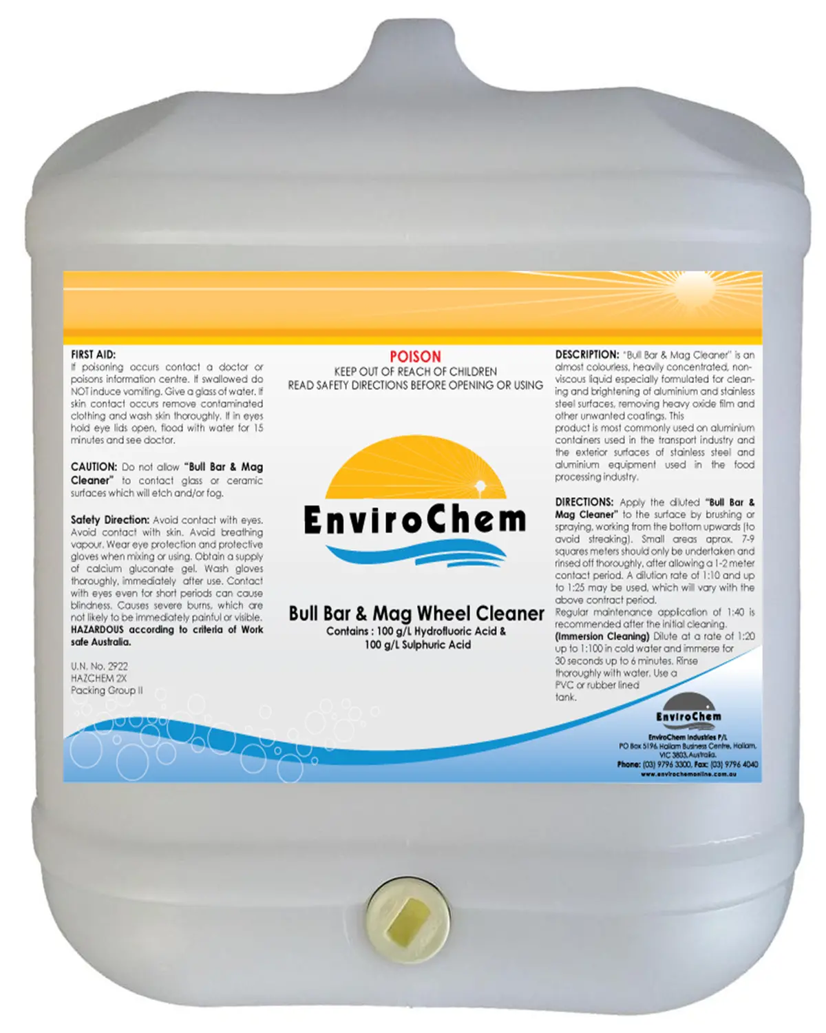 Bull Bar & Mag Wheel Cleaner 1