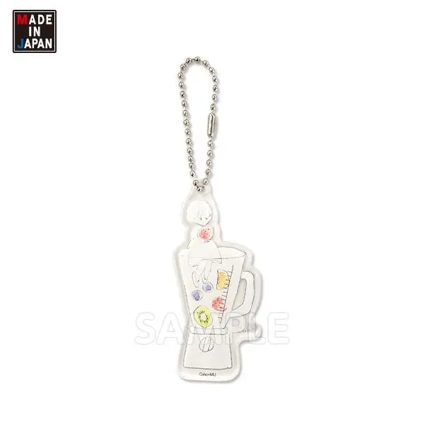 Caho509ak　アクキー　Caho　女の子　フルーツ　ミキサー　アクリルキーホルダー　キーホルダー　日本製 1