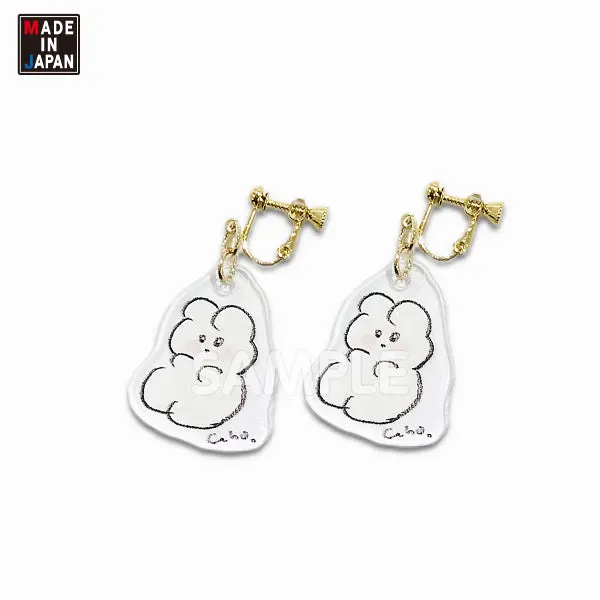 Caho533ear　アクリルイヤリング　Caho 1