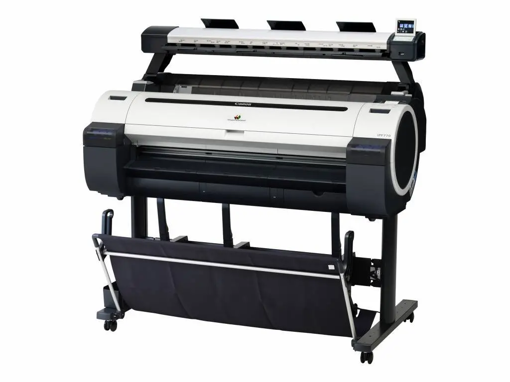 $149/Month - New Repo 36" Canon Imageprograf Ipf770 Graphic Color Large Format Printer With 36" L36ei Wide Scanner 2