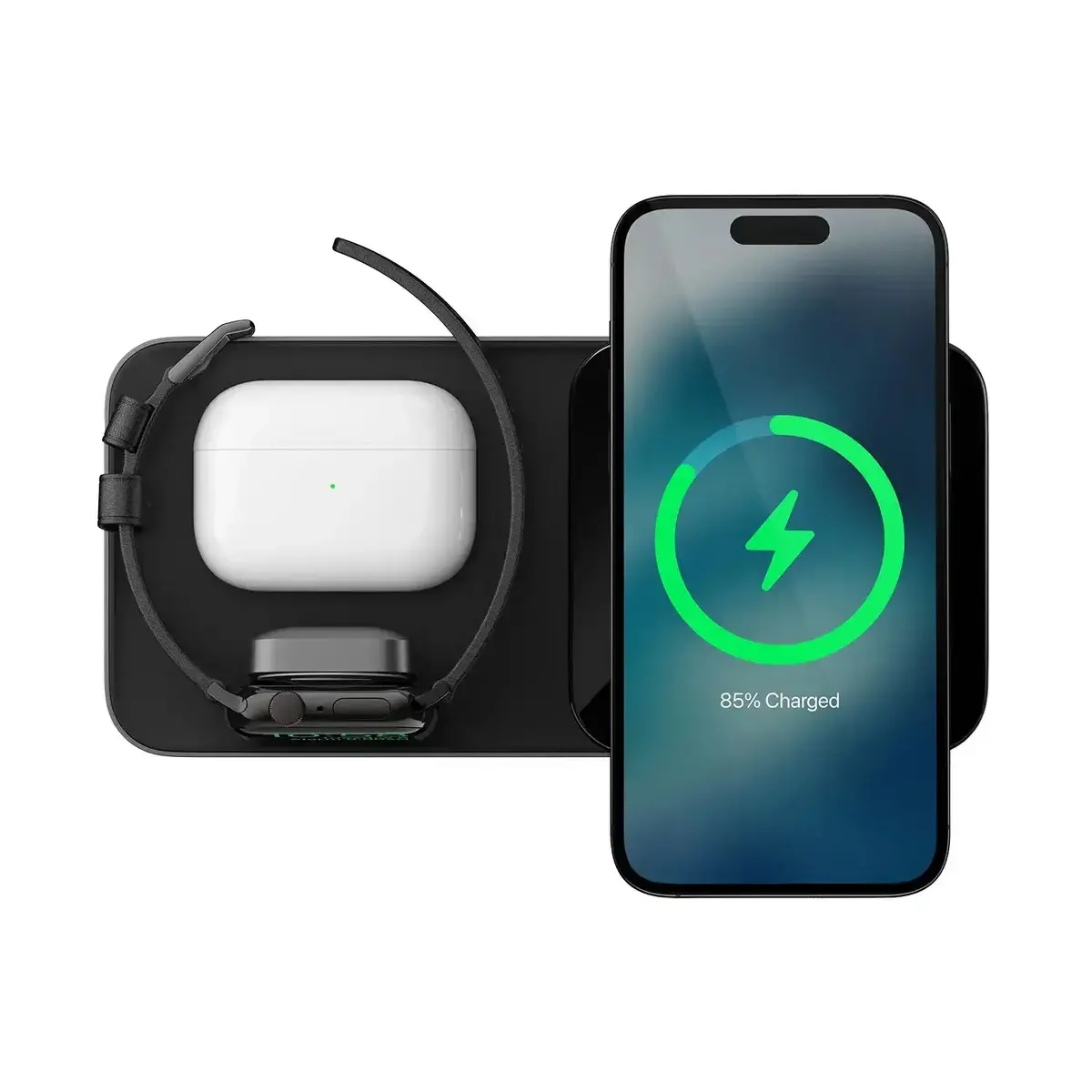 Nomad - Base One Max - Ładowarka Do Telefonu 3W1 Z Magsafe 1