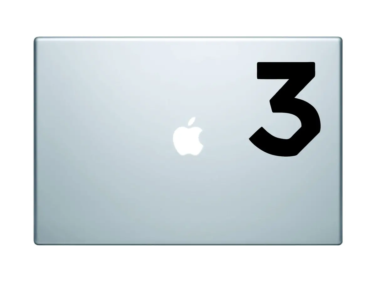 Chance The Rapper Chance 3 Laptop Macbook Apple Decal Sticker Wall Vinyl Art Decor Music Rap Hip Hop 1