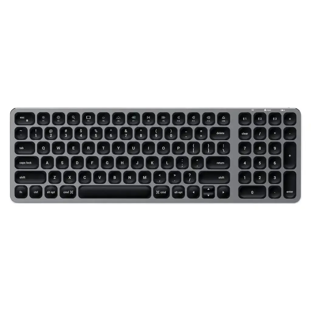 Satechi - Compact Backlit Bluetooth Keyboard - Podświetlana Klawiatura Bezprzewodowa 1