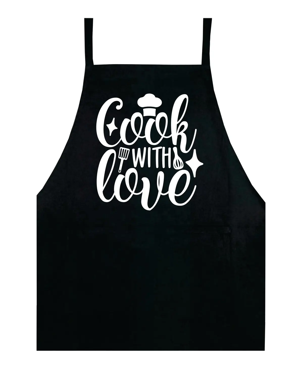 Cook With Love V2 Apron Bbq Barbeque Cook Grill Chef Bake Food Funny Gift Men Girls Mom Dad Gift 1
