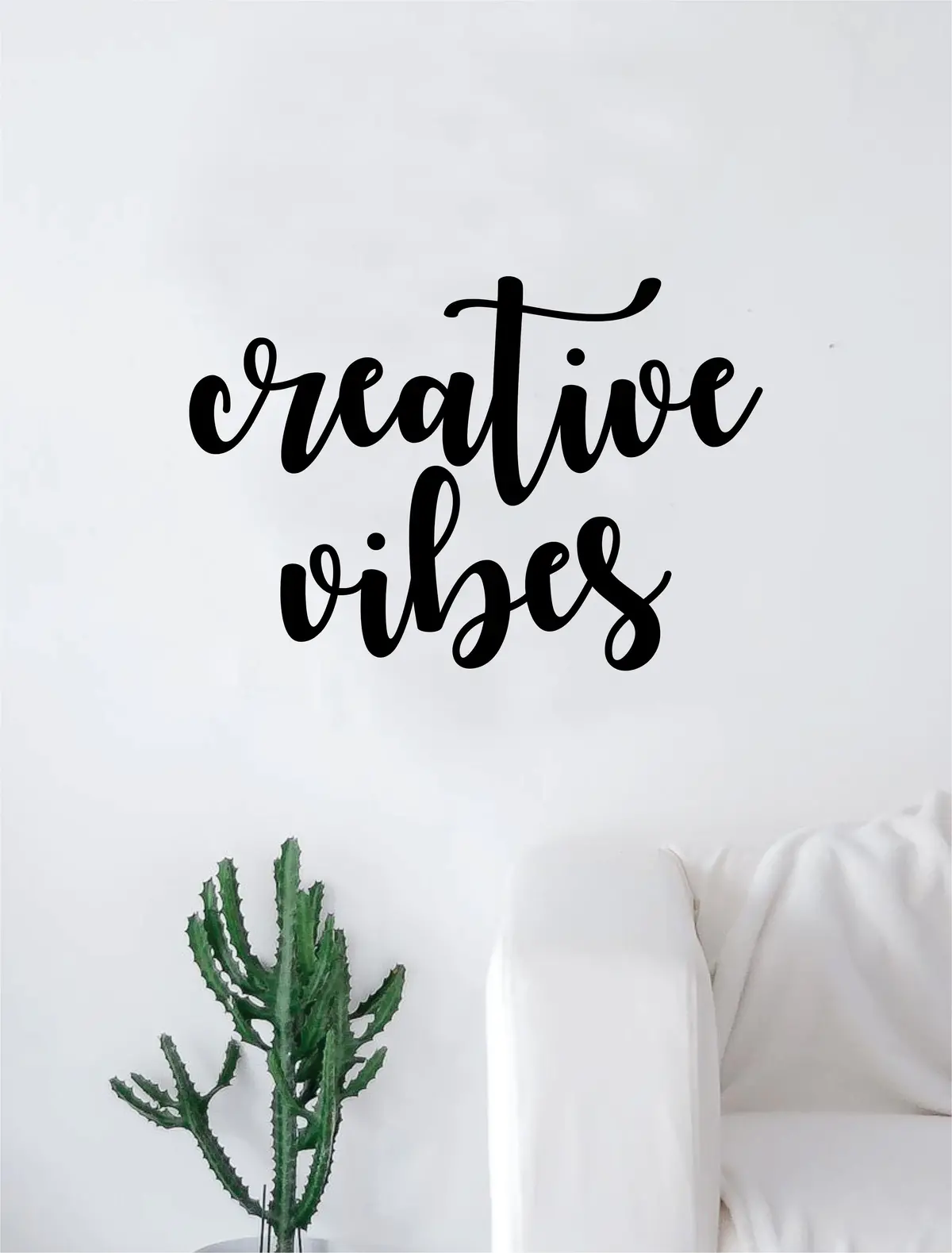 Creative Vibes Wall Decal Sticker Vinyl Art Decor Room Bedroom Inspirational Quote 1