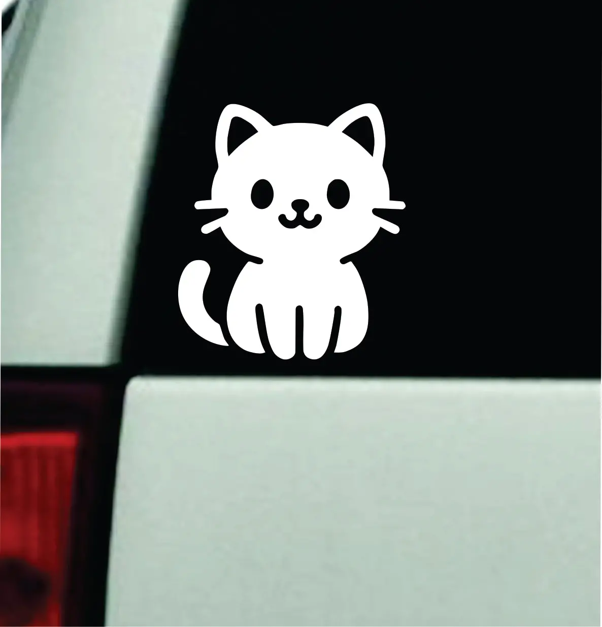 Cute Cat Loaf Car Decal Truck Mirror Window Windshield Bumper Sticker Men Girls Funny Meme Cartoon 1