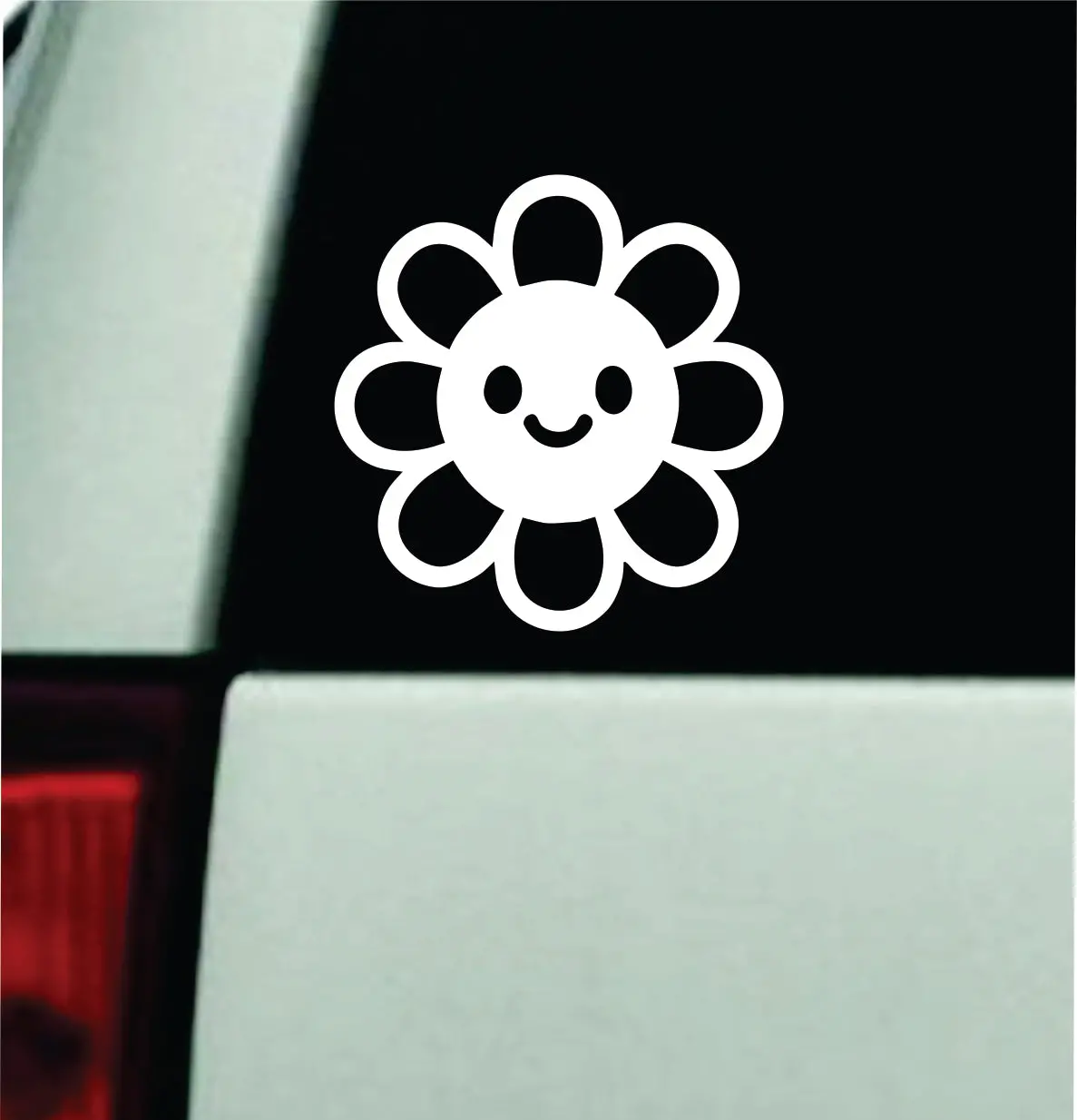 Cute Flower Car Decal Truck Mirror Window Windshield Bumper Sticker Men Girls Funny Meme Cartoon 1
