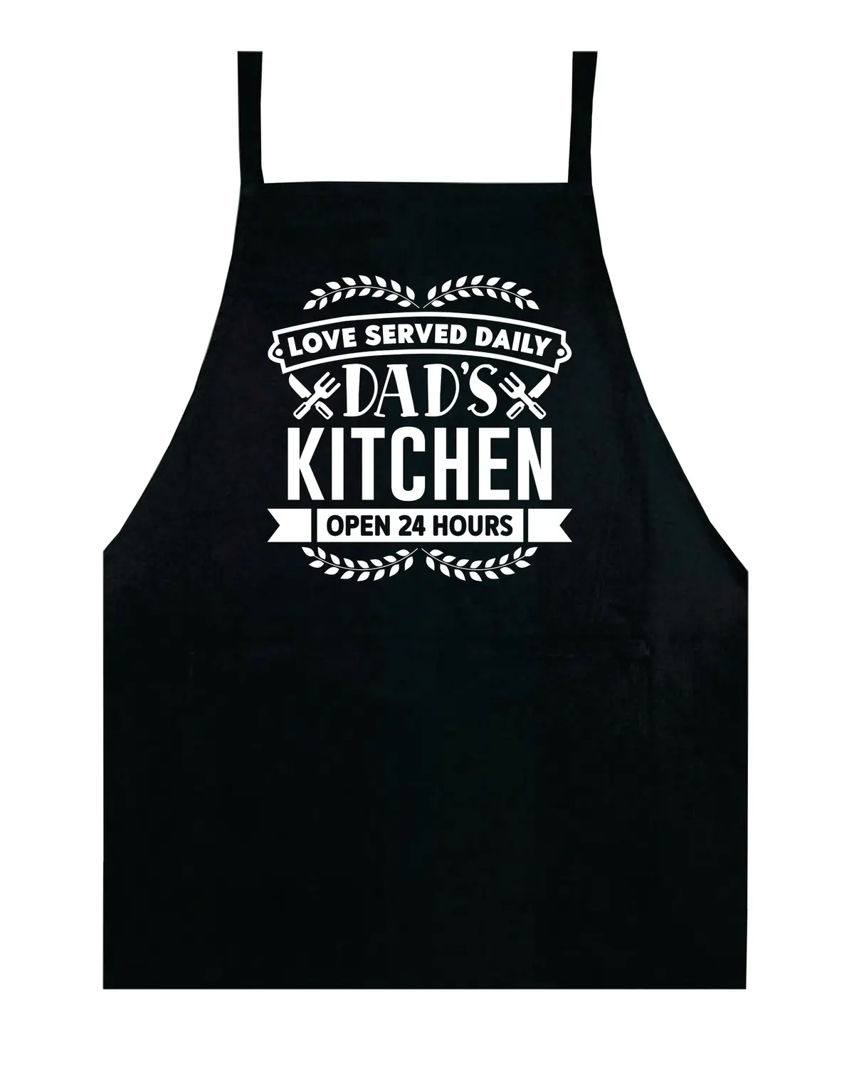 Dad's Kitchen Apron Kitchen Bbq Barbeque Cook Grill Chef Bake Food Funny Gift Men Girls Mom Dad Gift 1