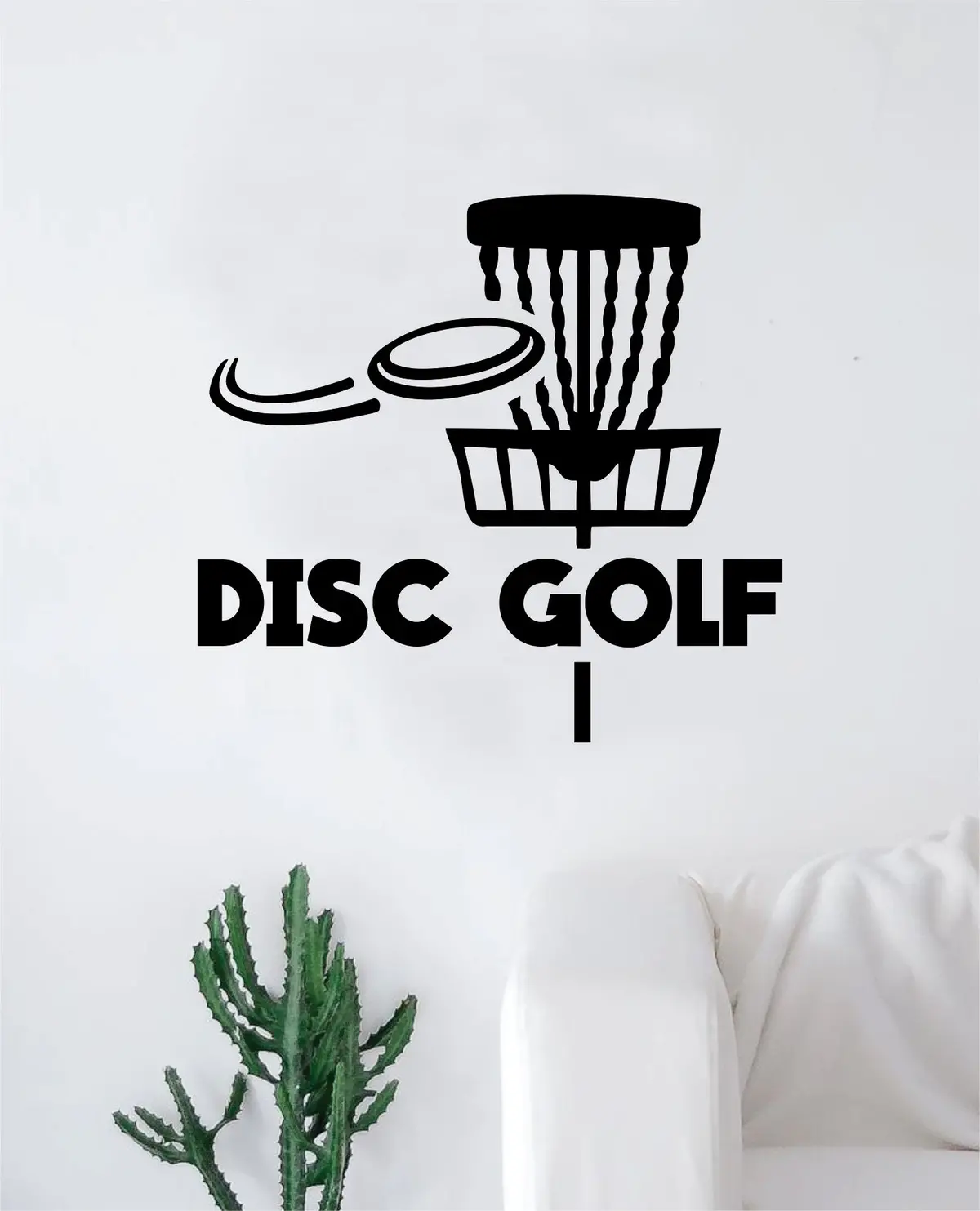 Disc Golf Basket V3 Frisbee Decal Sticker Wall Vinyl Art Decor Home Sports Teen Outdoor Dg Innova 1
