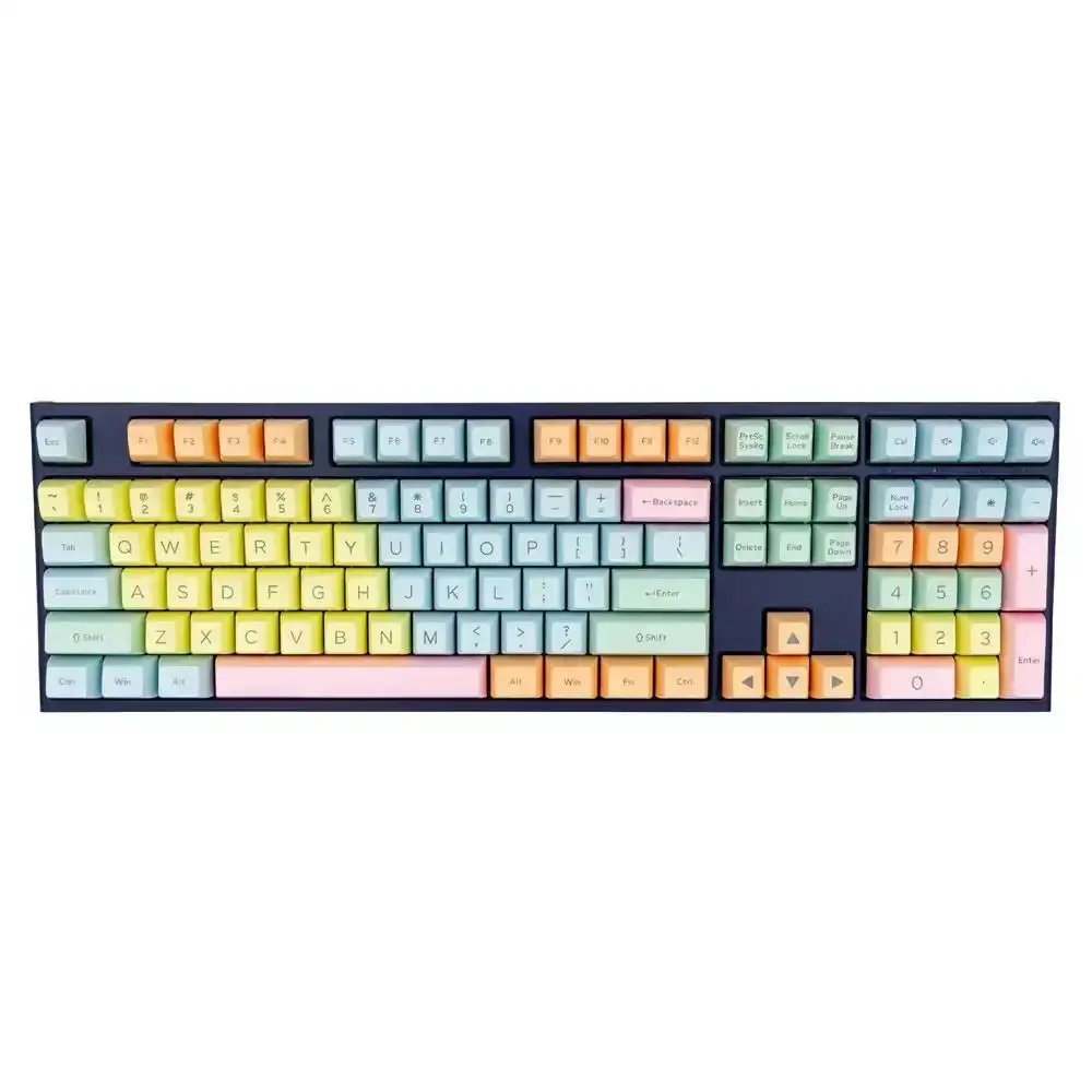 Ducky - Cotton Candy 108-Key Abs Double-Shot Keycap Set 1