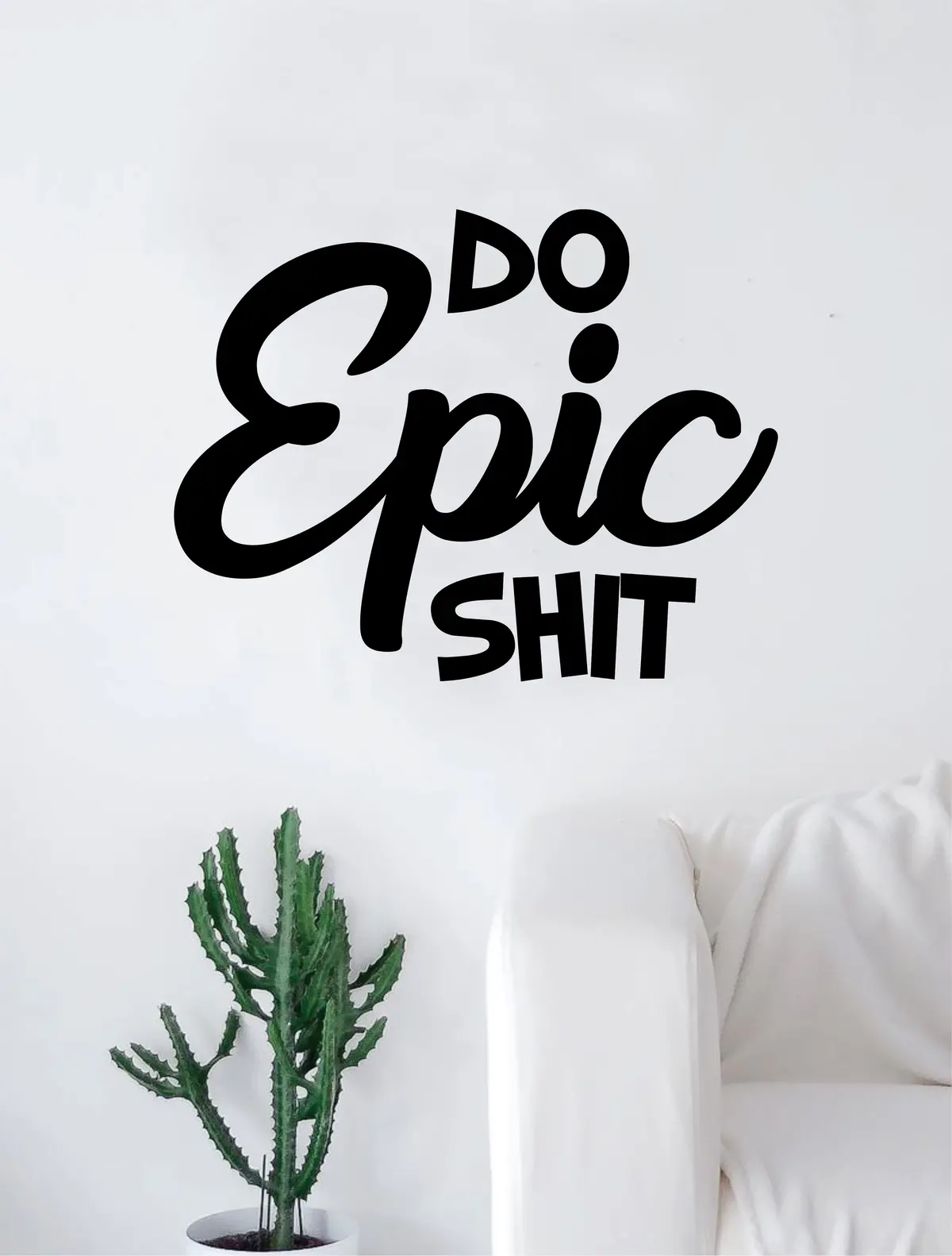Do Epic S V2 Quote Decal Sticker Wall Vinyl Art Home Decor Inspirational Adventure Travel Wanderlust 1