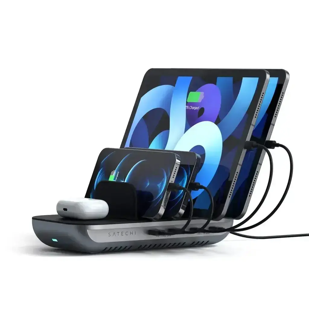 Satechi - Dock5 Multi-Device Charging Station - Stacja Dokująca Usb 5W1 1