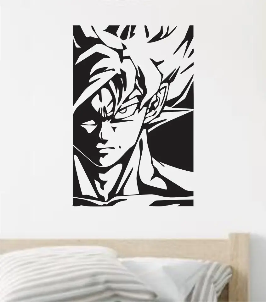 Dragon Ball Z Anime Wall Decal Home Decor Art Sticker Vinyl Bedroom Boy Girl Teen Baby Kids Cartoon Japanese Vegeta 1